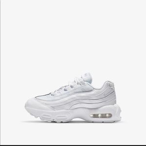 WHITE NIKE AIRMAX 95 RECRAFT